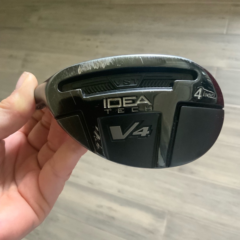 Adams IDEA TECH V4 60x5ct Flex-R 4 Iron Left Hand Golf Club 40” - Picture 3 of 8